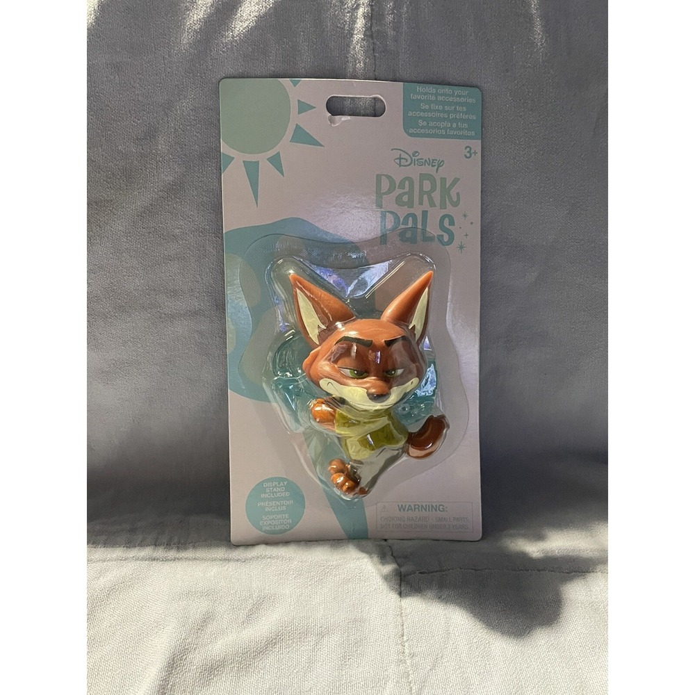 NEW Walt Disney Parks Park Pals Collectible‎ Clip Figure - Zootopia - Nick Wilde